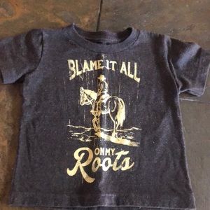 Blame it all on my roots T shirt